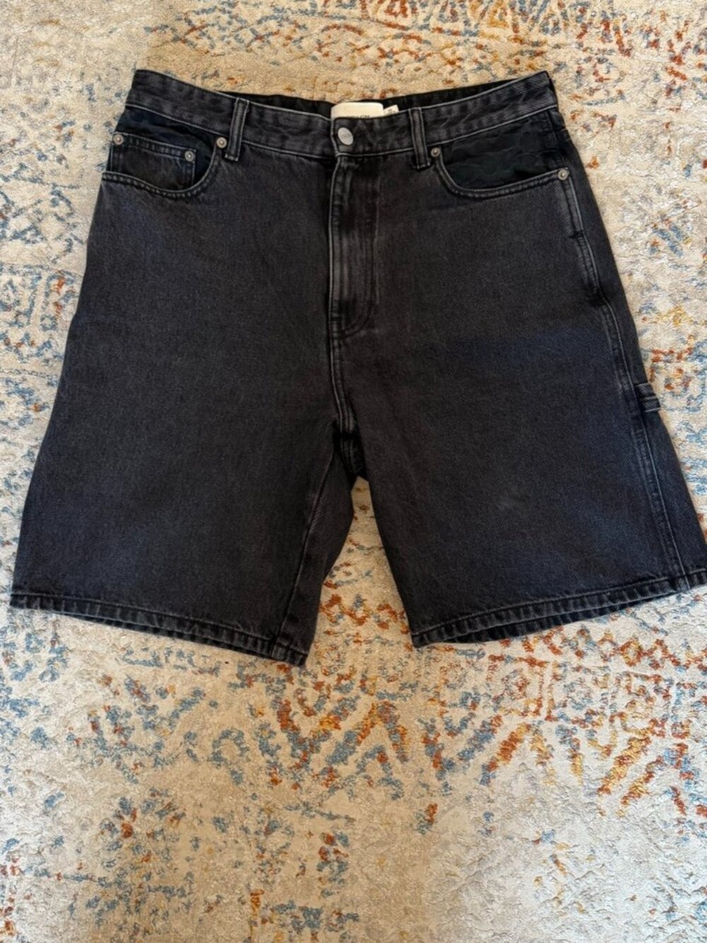 Coach Washed Black Denim Jeans Waist 32